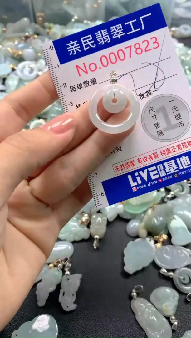 颈饰未镶嵌翡翠7823