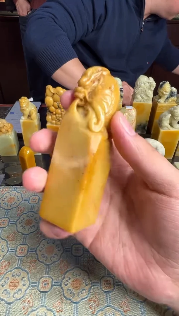 【闪购商品】青田石印石编号编号dqt3086