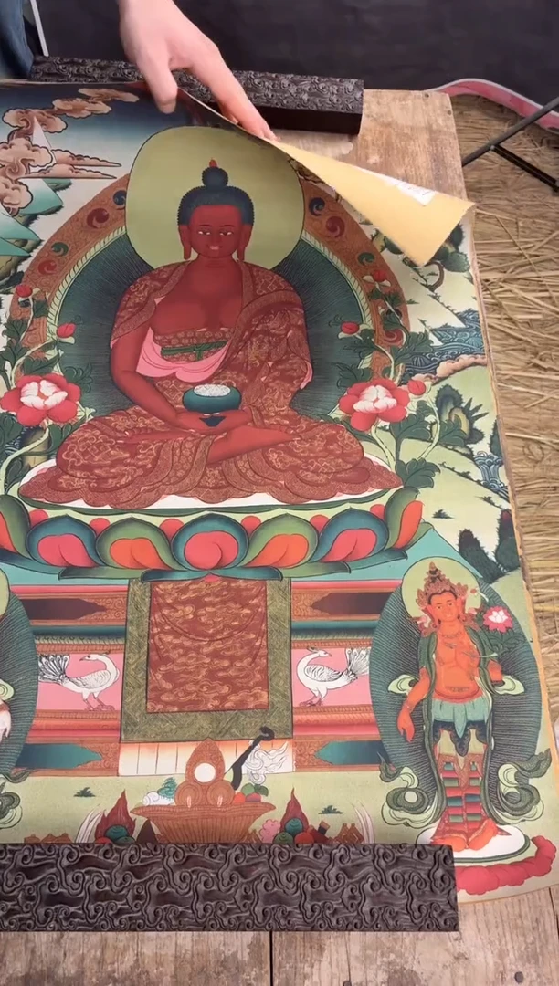 装裱画澄空梵像高端精选链接AA123