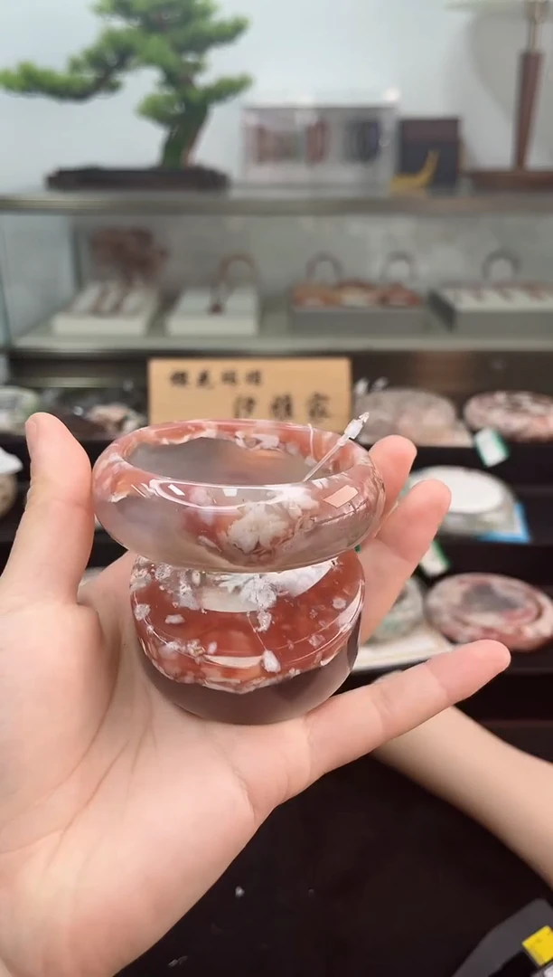 未镶嵌手镯石英质玉61圈口（赠品镯心）S95163