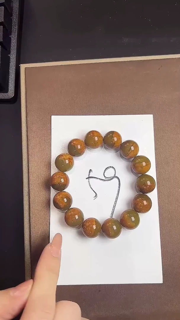 未镶嵌蛇纹石玉手串 多样性发货其中发一