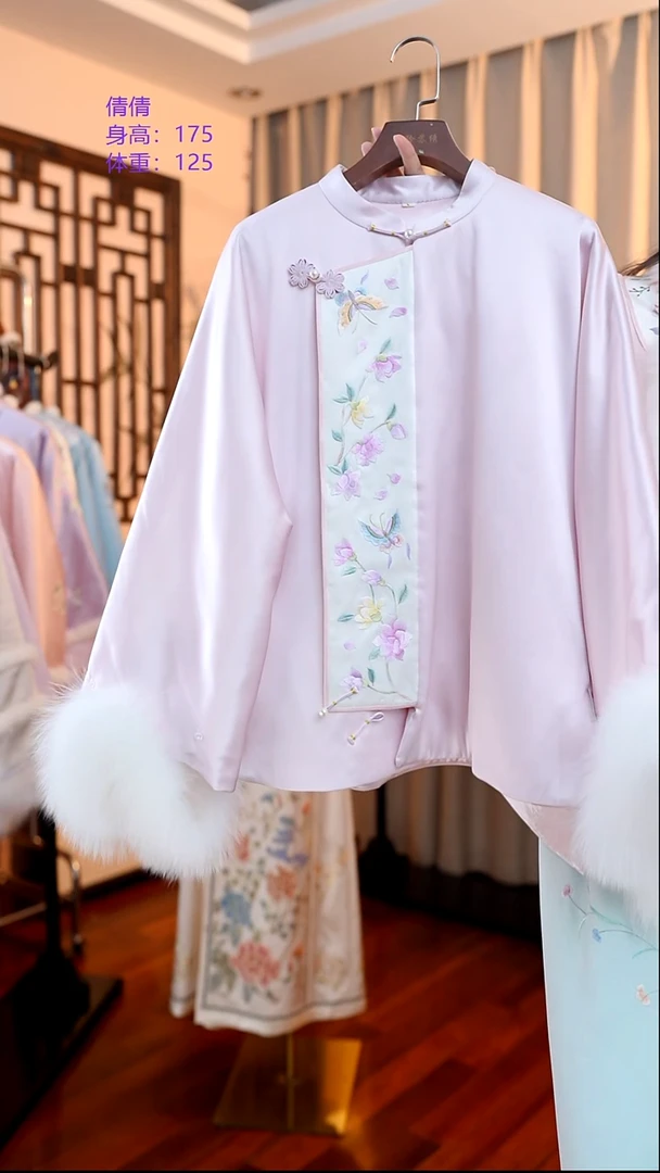 刺绣桑蚕丝非遗苏绣服饰