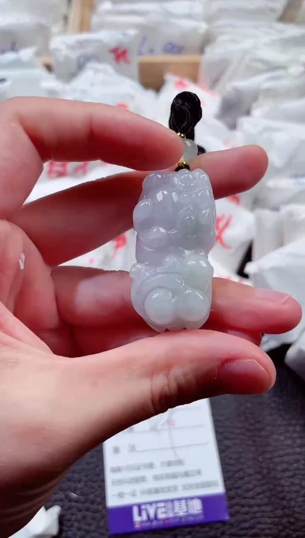 翡翠未镶嵌颈饰00008999多样性发其一