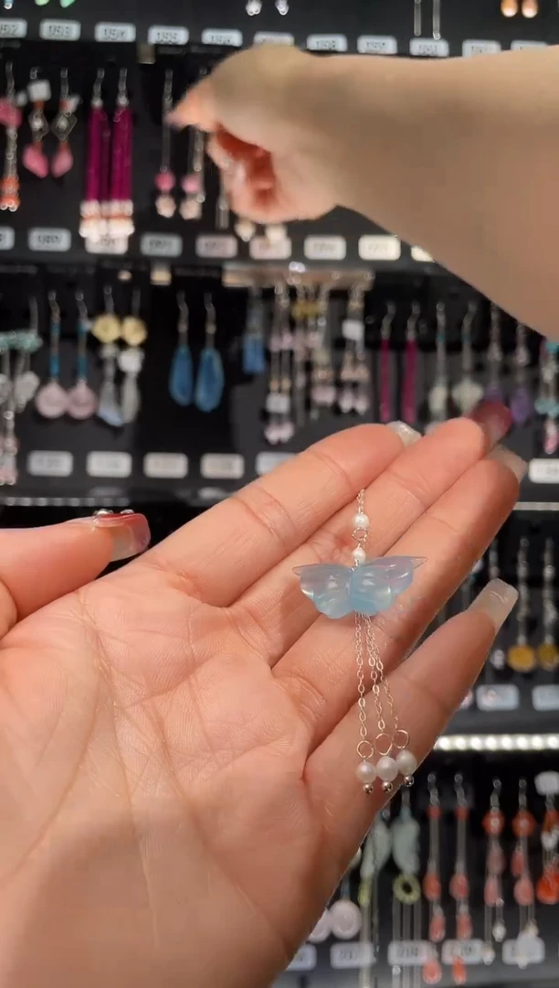 【闪购商品】紫晶耳饰银S925镶嵌 可可爱爱