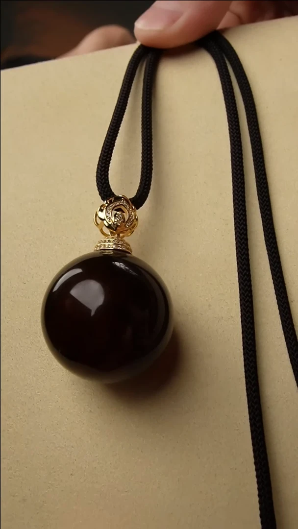 【闪购商品】琥珀颈饰未镶嵌32+紫蜜