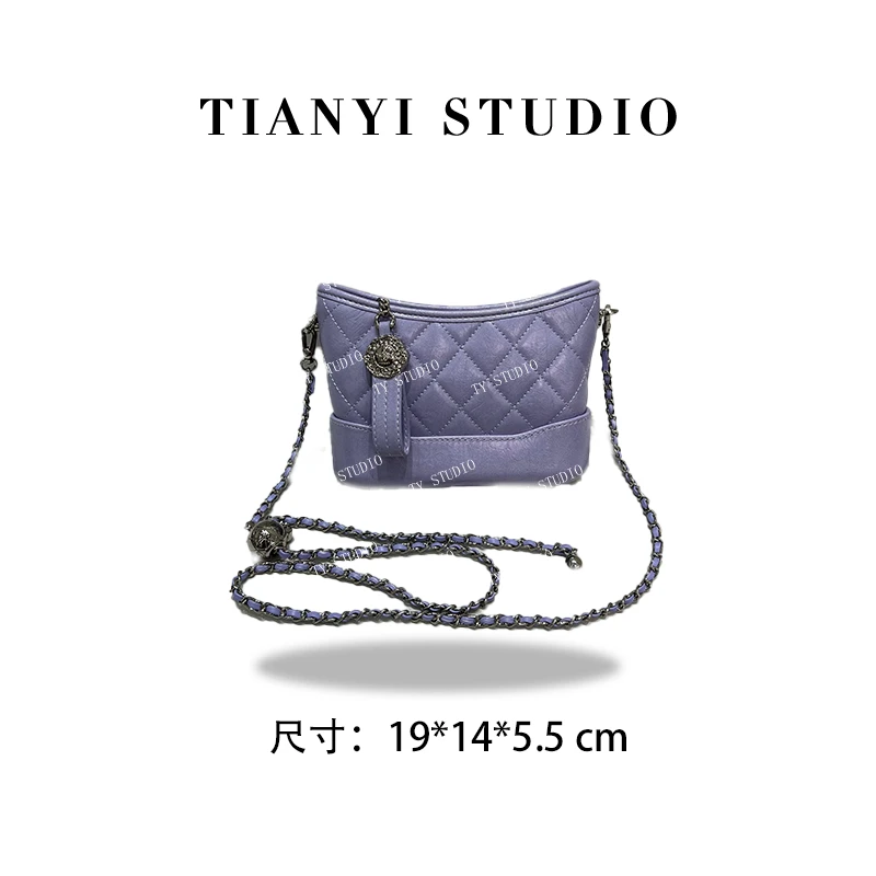 【TY】ZT-D7158-海葵紫 轻奢高级韩版单肩潮流时尚简约女包