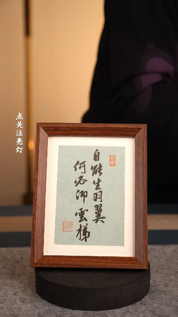 【闪购商品】书法651自能成羽翼何必仰云梯