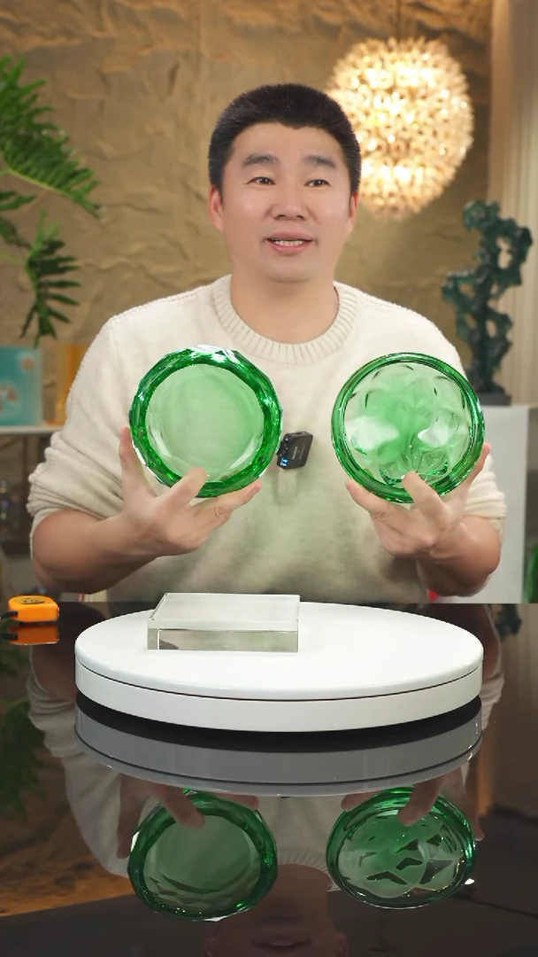 【闪购商品】摆件福利绿色烟灰缸一对