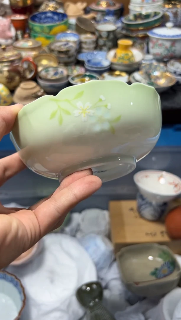 瓷片热****️夏目海外回流瓷器中古品。
