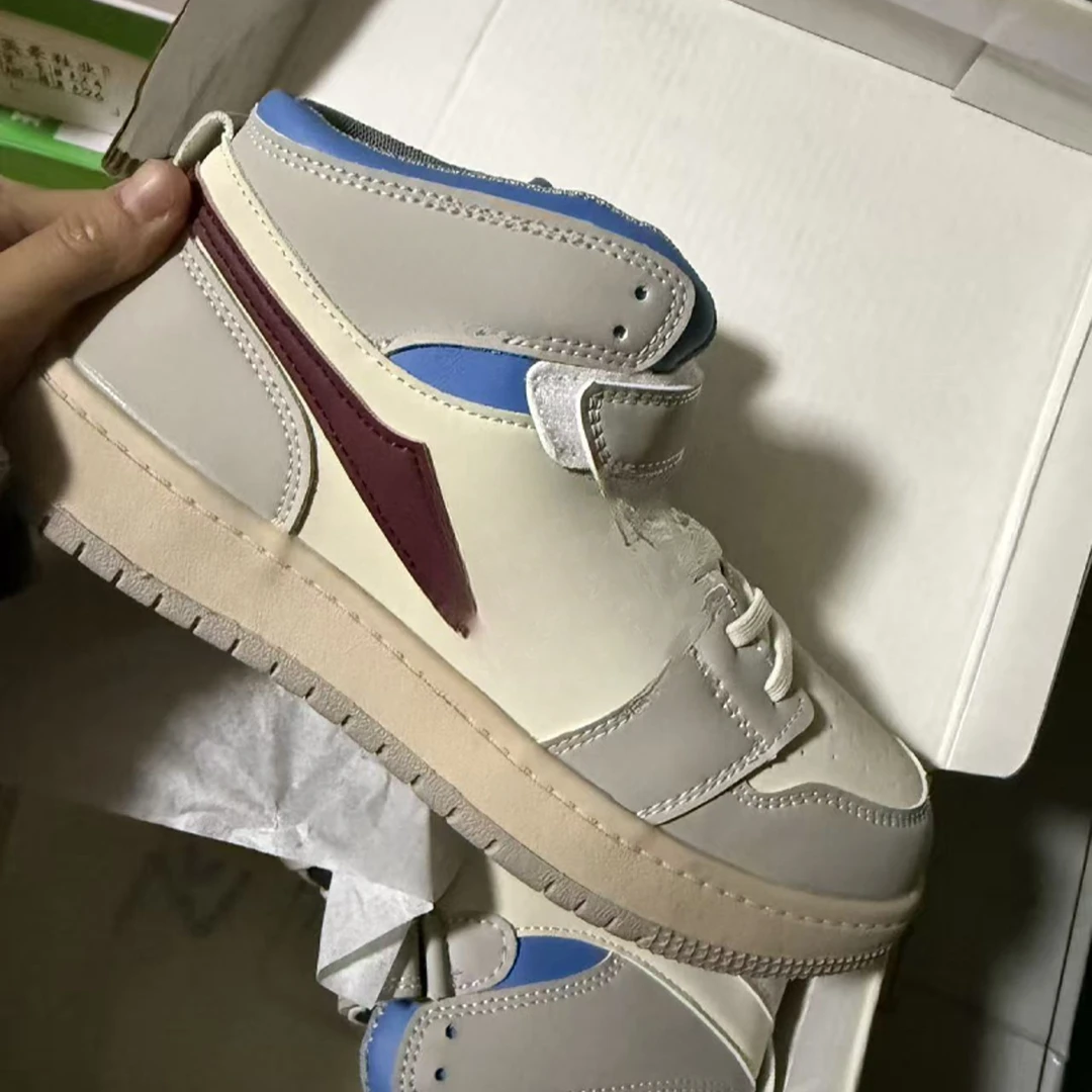 中帮魔术贴防水男鞋休闲鞋女鞋高帮鞋男鞋运动鞋