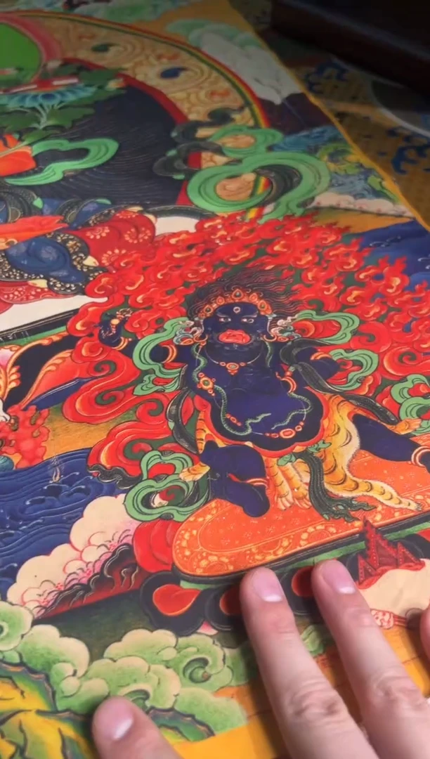 卷轴画卷轴画奥奥的唐卡