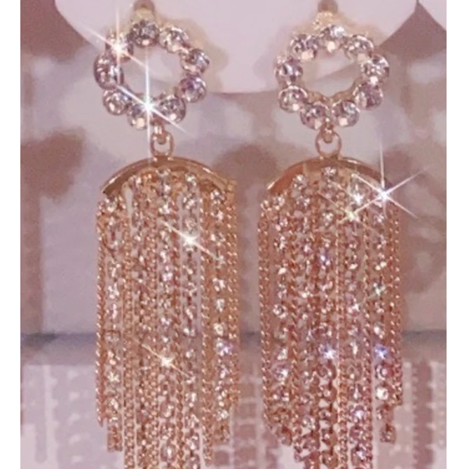 铜合金耳饰 【B54】气质轻奢百搭简约简约优雅精致网红设计师耳环