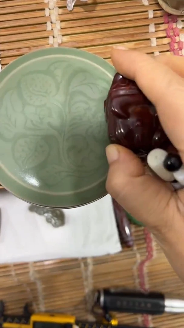 瓷片陈*猫配饰摆件8888888888