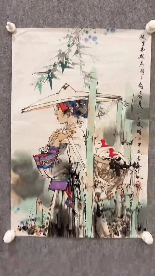 国画刘向平-2.8平尺-国画作品