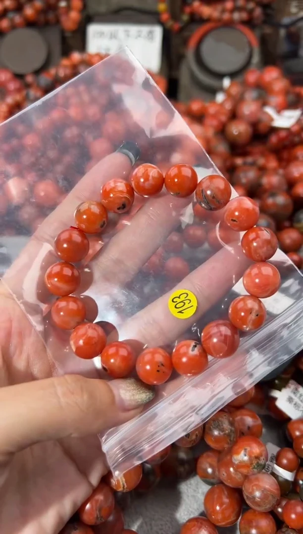 未镶嵌手串南红玛瑙12+