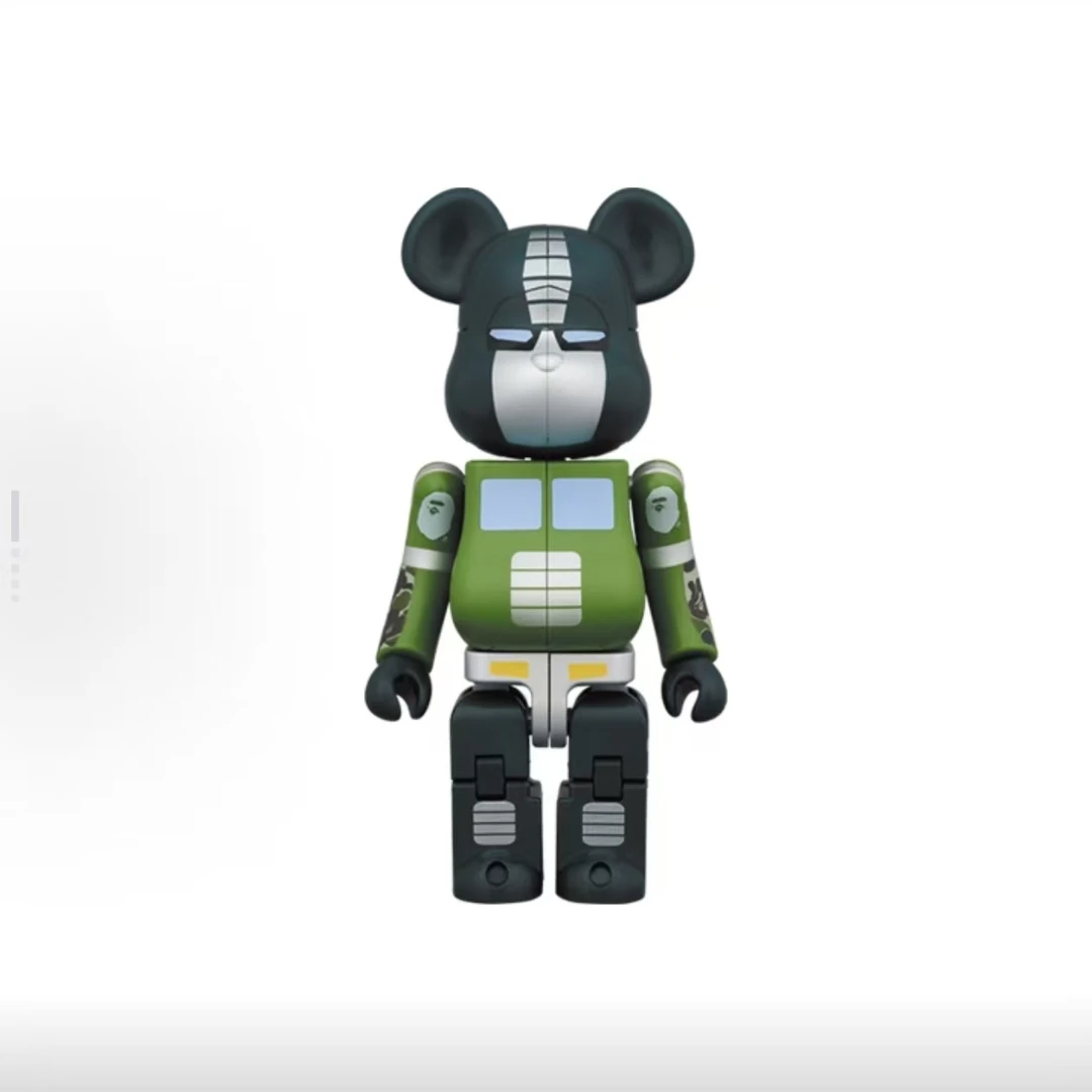 【梅】bearbrick 变形金刚 bape 200%