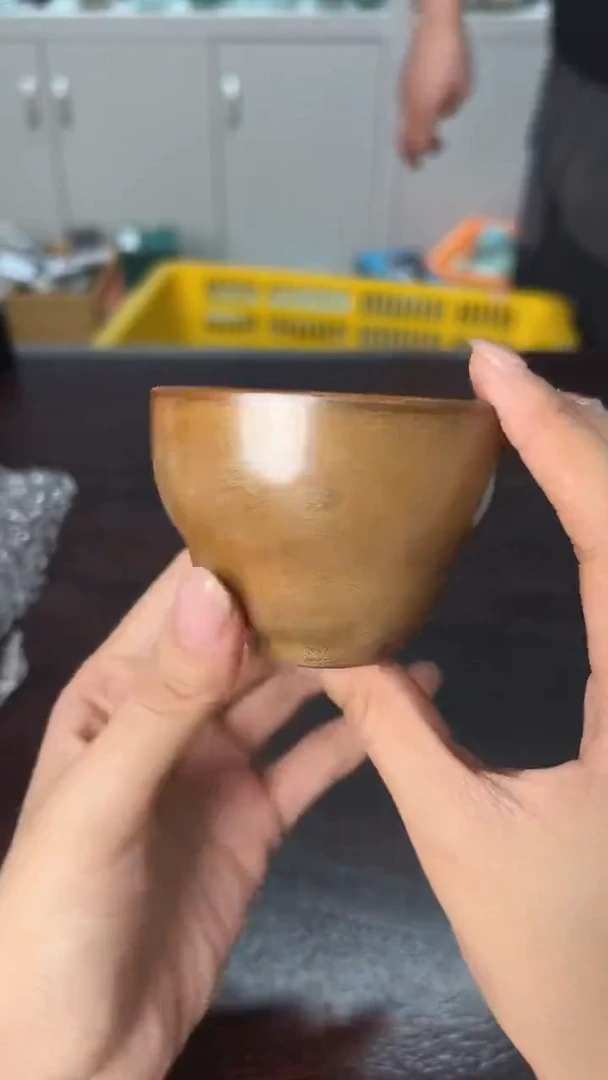 龙泉云间青瓷小米茶器