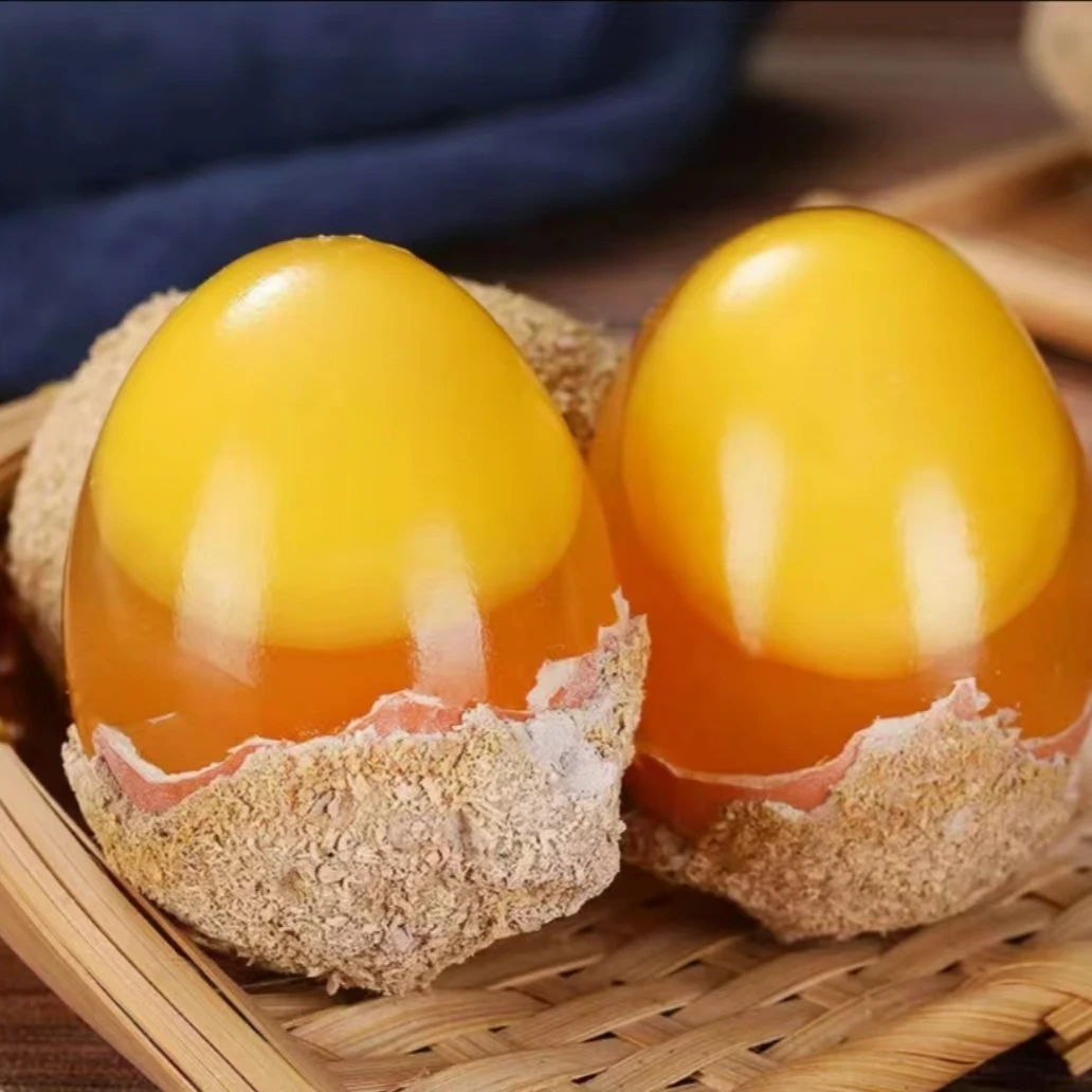 【10-200枚】正宗农家河南溏心变蛋自制皮蛋软糯Q弹纯手工无铅工艺