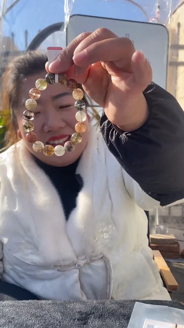 【闪购商品】水晶手串未镶嵌幽灵11m串D545