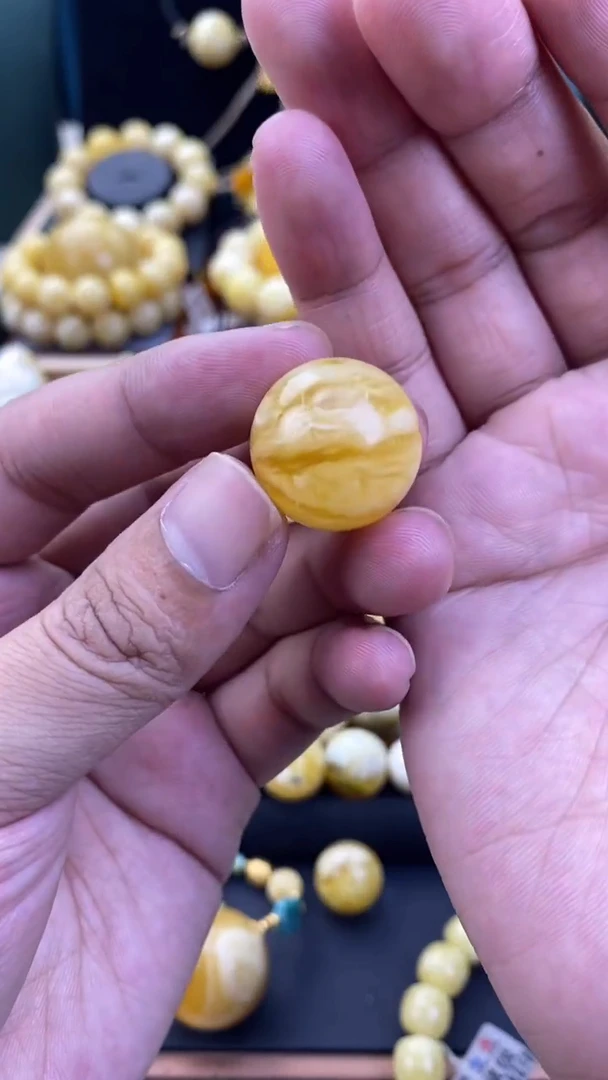 未镶嵌琥珀裸石蜜蜡.18/20.4mm