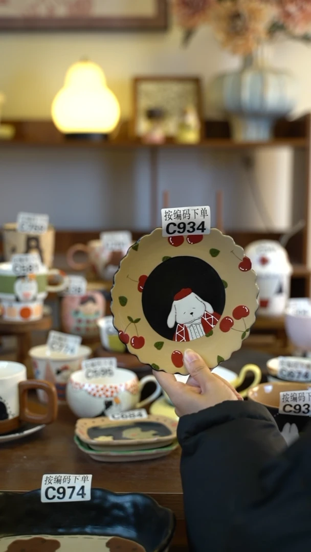 摆件陶C934 阿满屋手工手作陶瓷