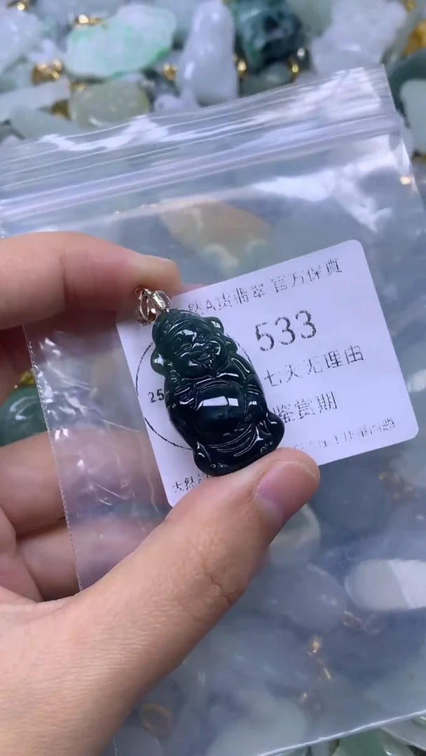 颈饰未镶嵌翡翠1