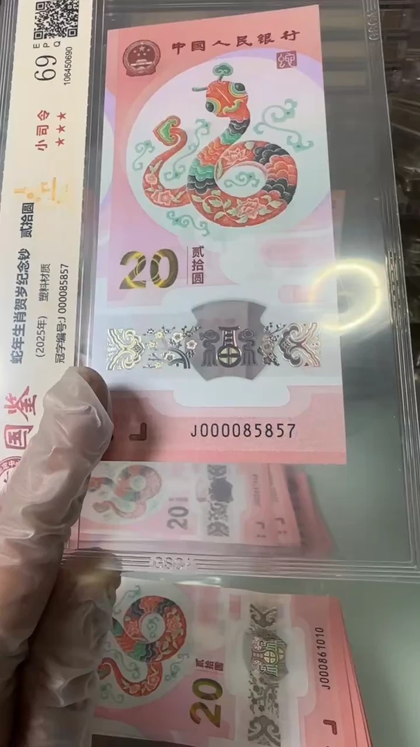 【闪购商品】塑料000085857-蛇钞单张！