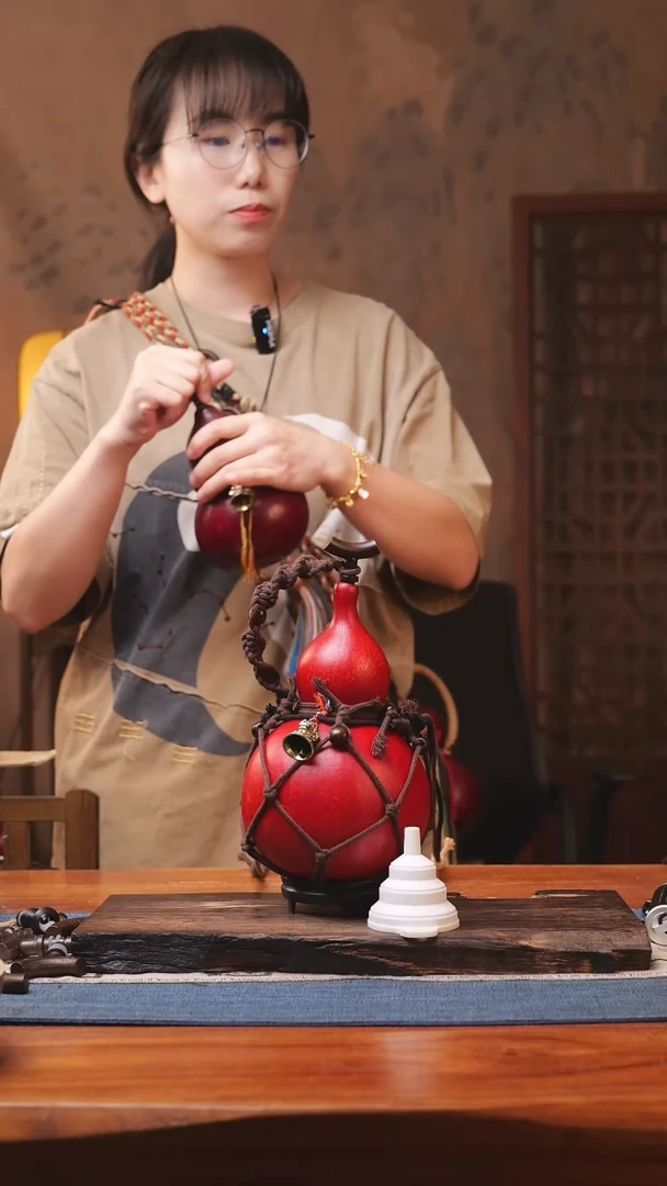 296号精品大漆葫芦防腐防渗装水茶酒