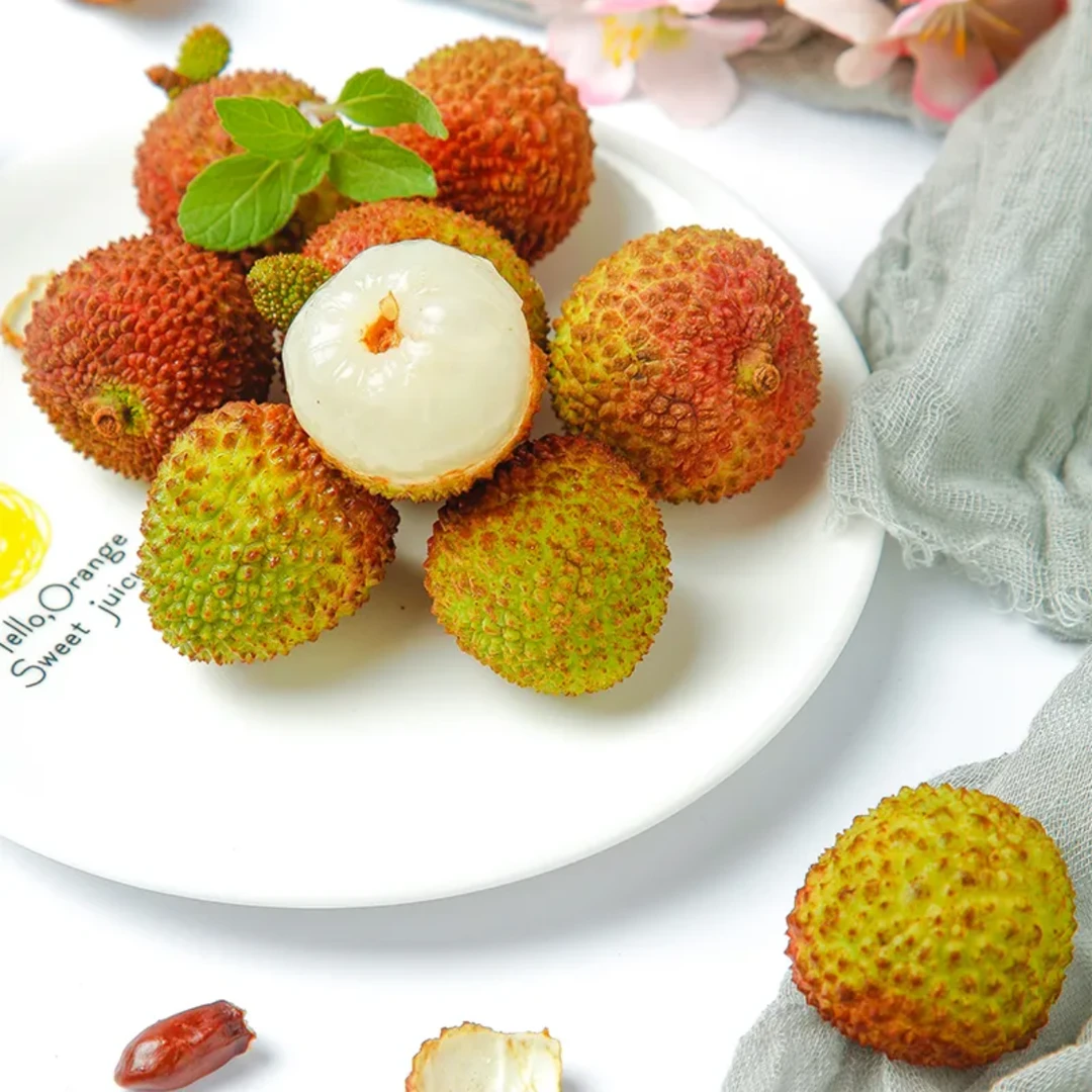 【正宗妃子笑】荔枝新鲜老树头茬水果核笑肉厚多汁香顺丰冷链TQ