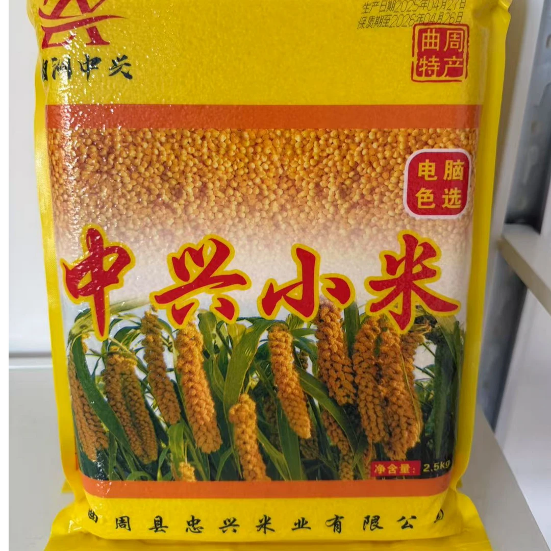 曲周中兴金苗K1小米当季新米一级日常熬粥精美包装可送礼可自用！