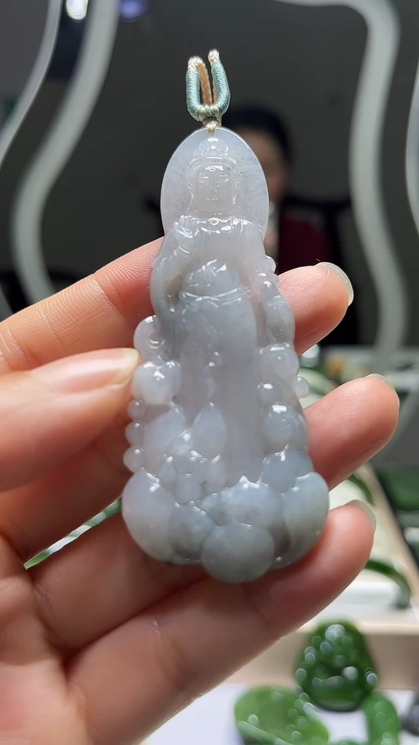 翡翠未镶嵌颈饰吊坠