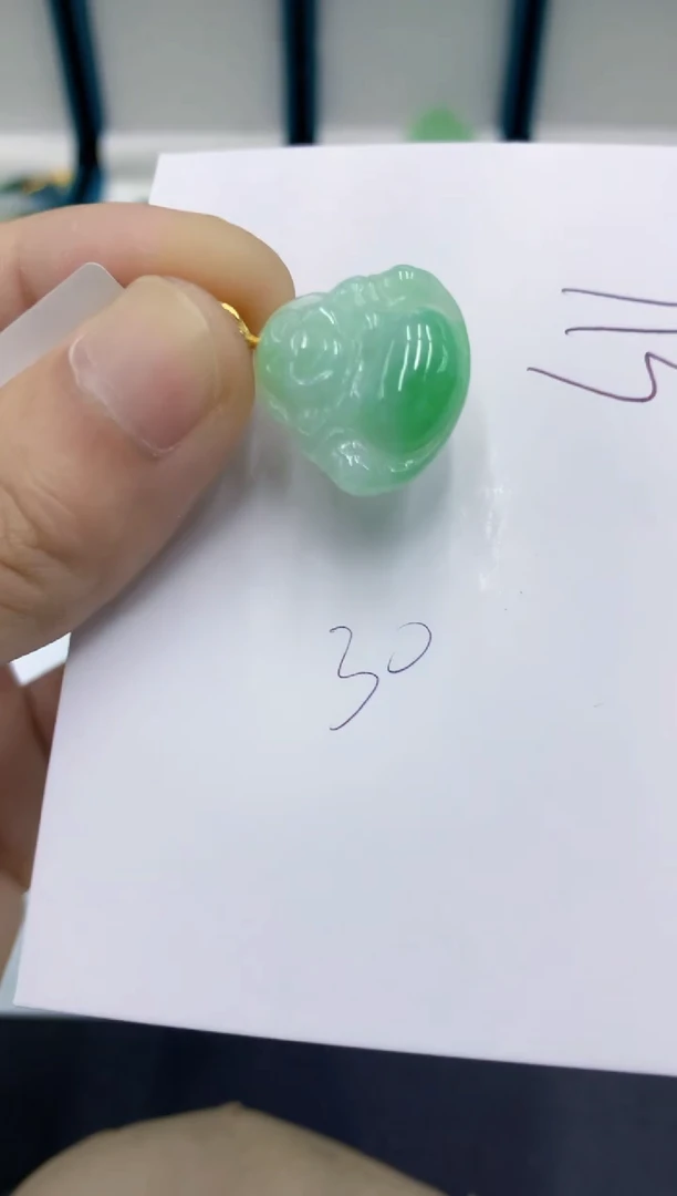 颈饰未镶嵌翡翠翡翠