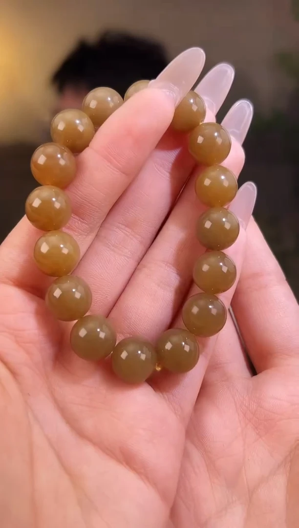 【闪购商品】和田玉手串未镶嵌手串带包容