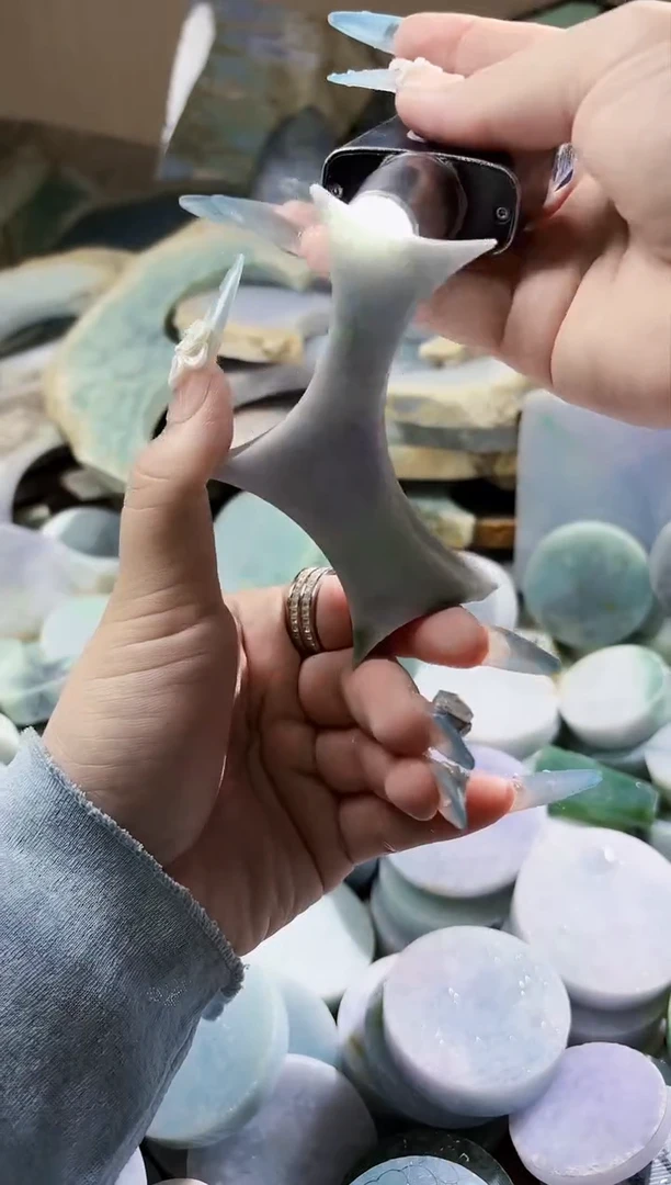 翡翠未镶嵌颈饰翡翠A货 江谭652