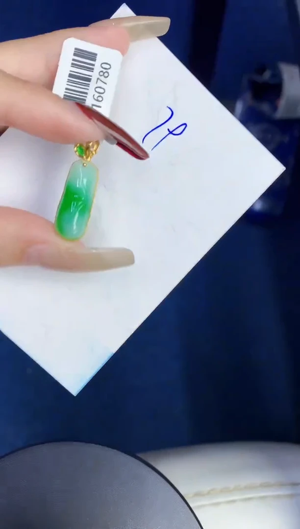 【闪购商品】翡翠颈饰18K金镶嵌00000000000