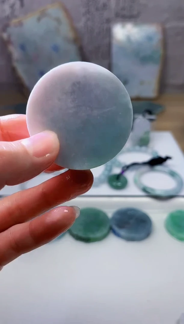 裸石翡翠天然翡翠A货石 南 728