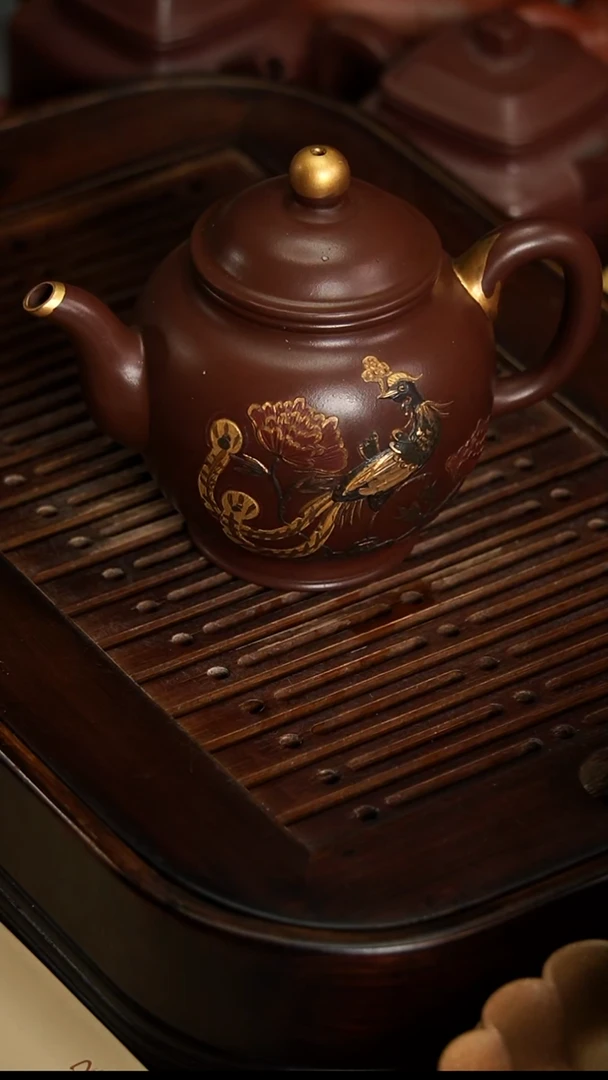 茶壶紫砂叫*蝈宜兴紫砂宫灯240毫升