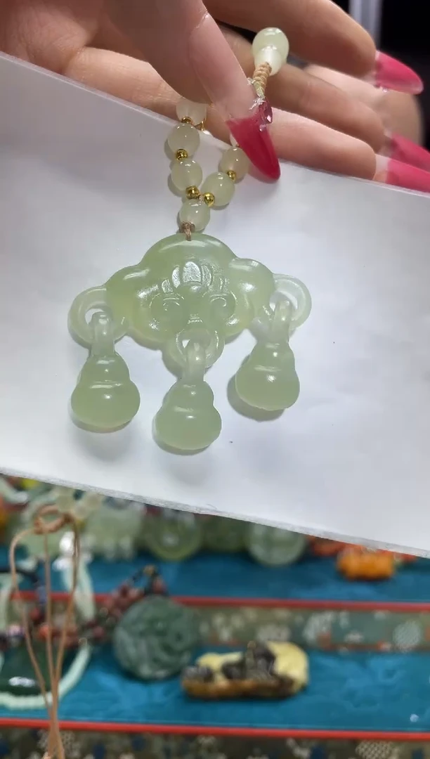 未镶嵌岫玉吊坠·多样性发货*拍一发一