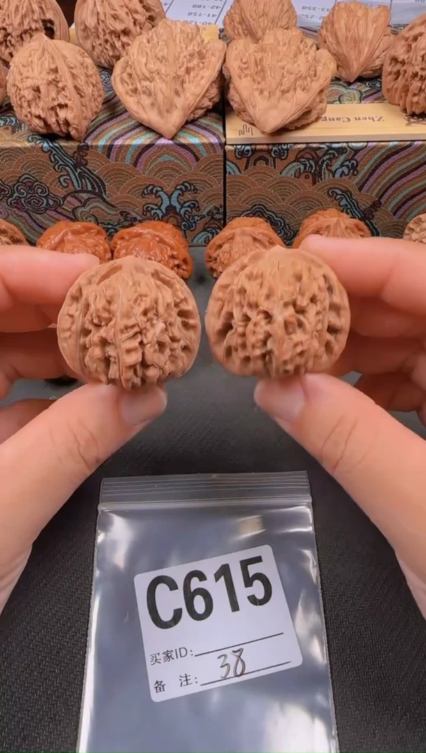吊坠文玩核桃38秦皇楼615