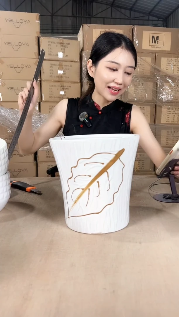收腰金叶子中号20x20