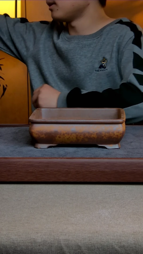 【闪购商品】紫砂花盆21*15.5*5.5内径尺寸