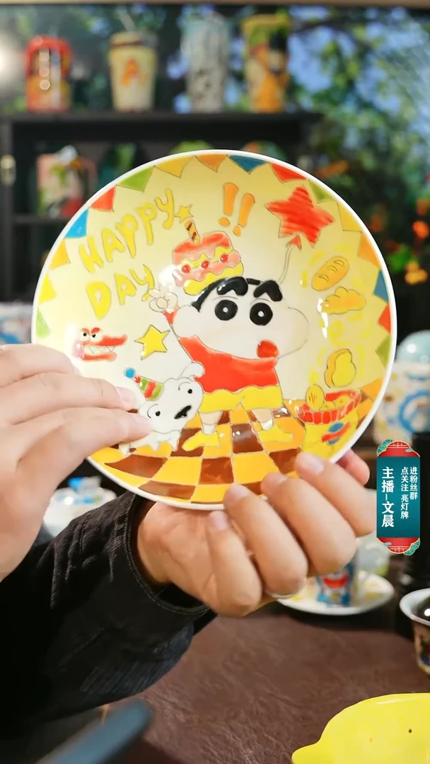 景德镇高温釉下彩纯手工手绘