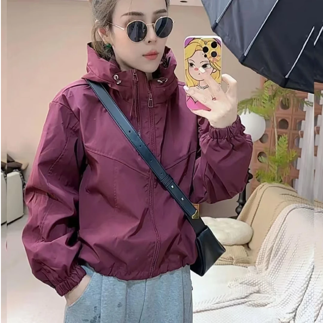 909女春季短款外套运动2025新款（衣长57cm）