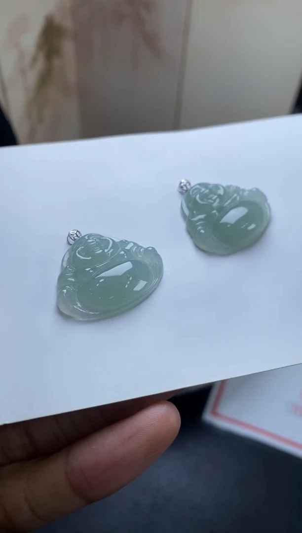 颈饰未镶嵌翡翠（多样性发一）chh高货佛公