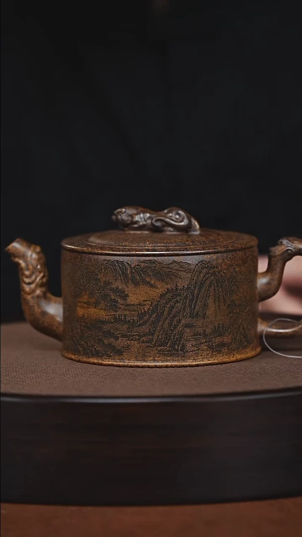 茶壶紫砂原矿紫砂壶