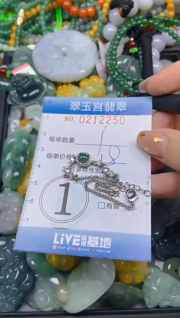 颈饰未镶嵌翡翠闪购C0212250