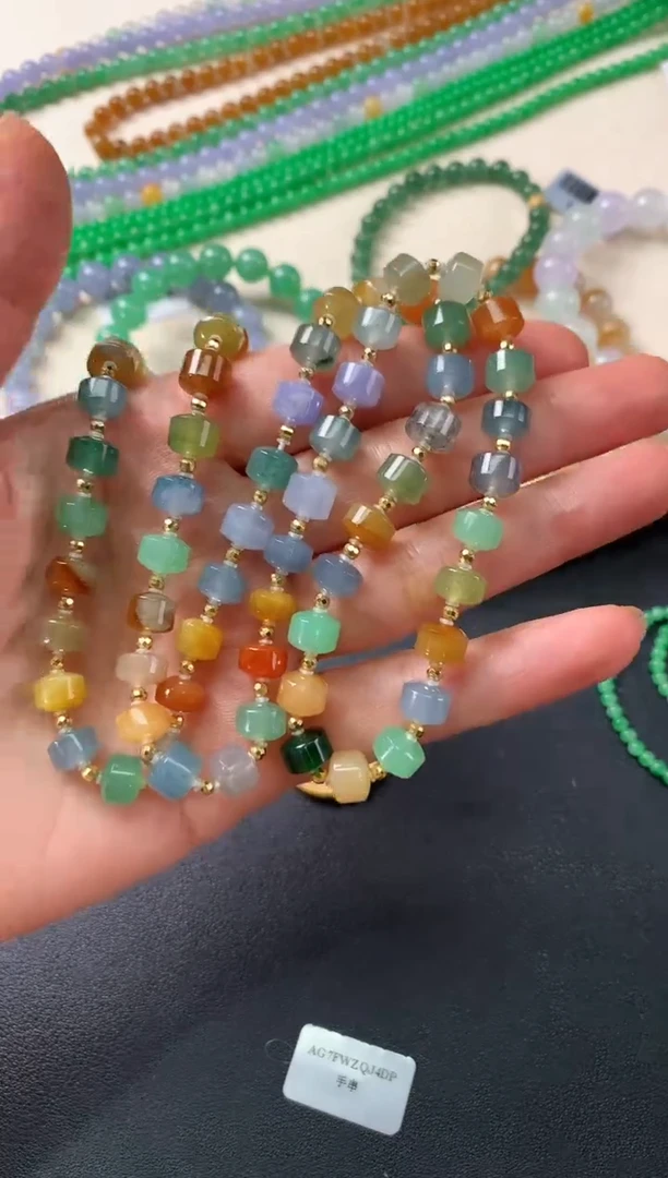 翡翠未镶嵌项链D17|29800