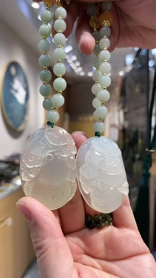 【闪购商品】岫玉颈饰未镶嵌吊坠多样式发货只发一个