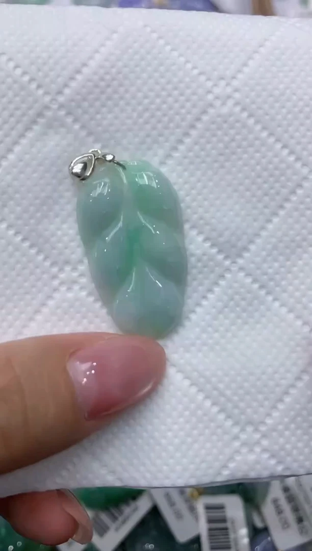 翡翠银S925镶嵌颈饰111111111