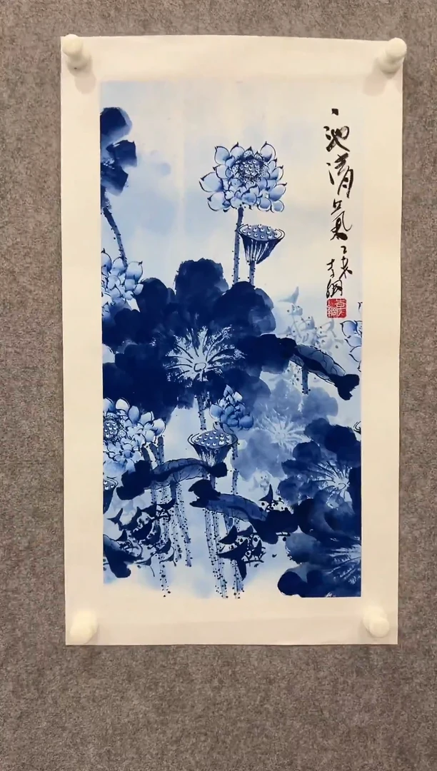 国画李纲-2平尺-国画作品